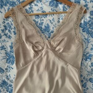 SOLD Express Lace and Satin Blouse